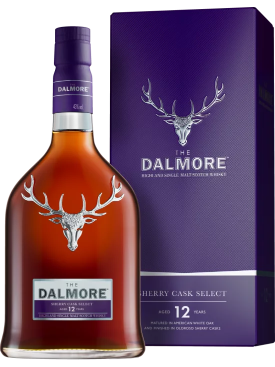 Whisky The Dalmore - 12 ans Sherry Cask  Select - Highland Single Malt - 43 °