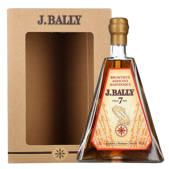 Rhum Vieux Agricole Martinique -  J. Bally - 7 ans  - 45 °