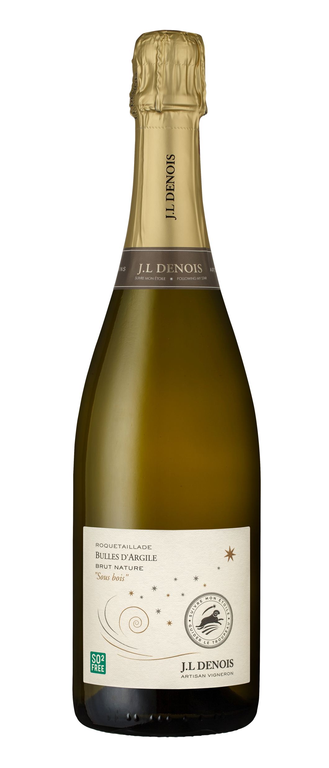 Domaine Jean-Louis Denois - Crémant de Limoux - Bulles d’ Argile - Brut Nature 