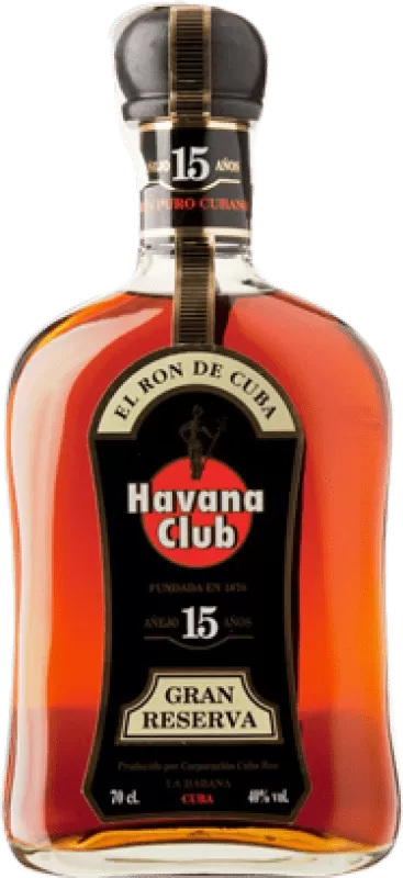 Havana Club Gran reserva 15 ans - 0,7L - Havana Club